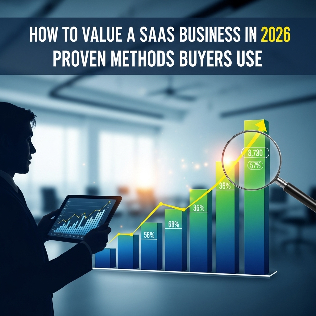 How to Value a SaaS Business in 2026: Proven Methods Buyers Use