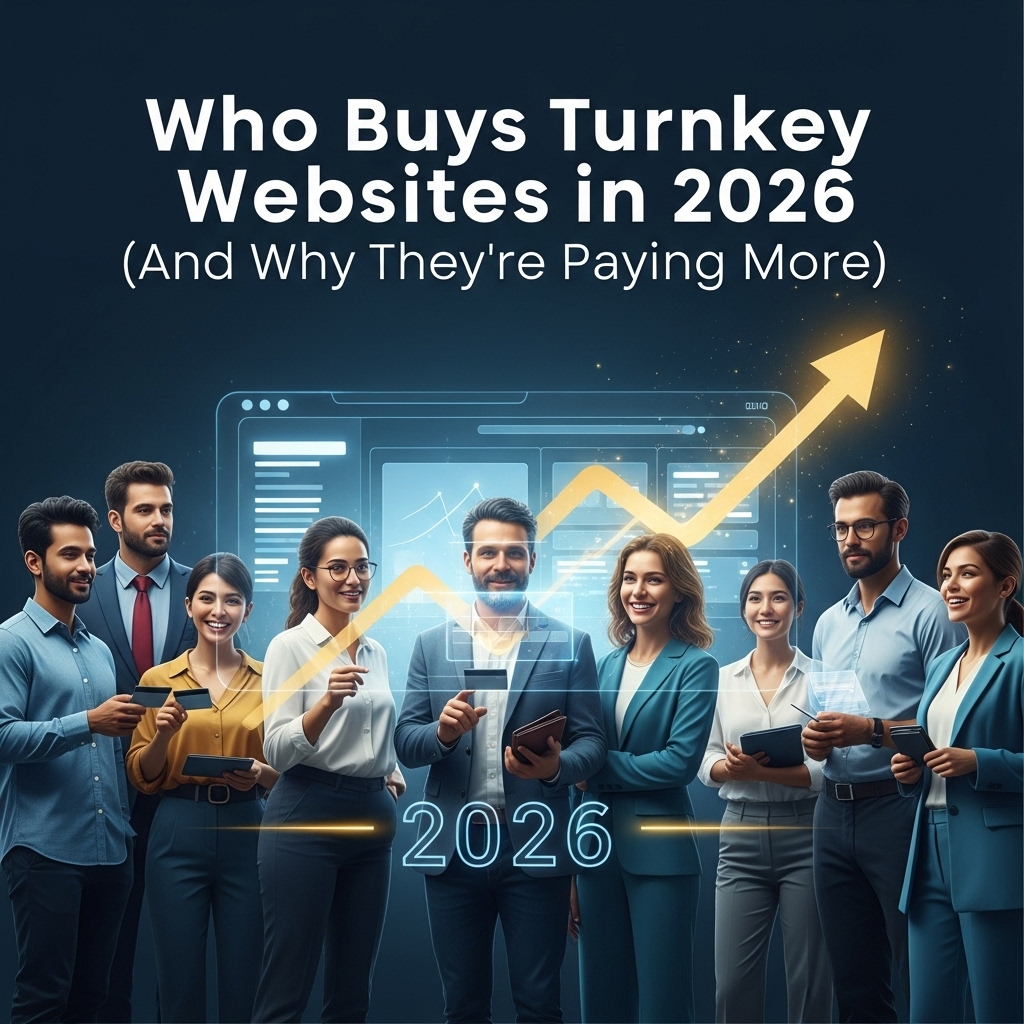 Who Buys Turnkey Websites in 2026 (And Why They’re Paying More)